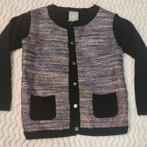 Eden And Zoe Elinor Cardigan Merino Wool Cashmere Size 5-6